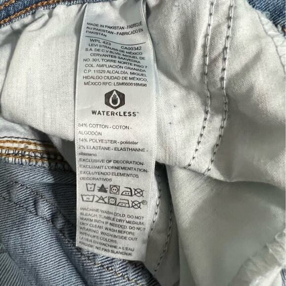 Signature by Levi Strauss Heritage Blue Denim Overalls - Picture 13 of 14